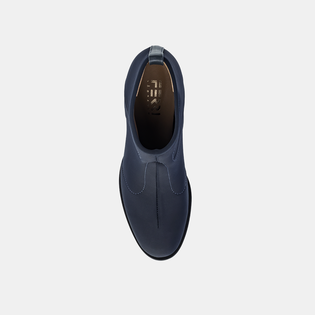 Bota Salto Alto Elastano Blue