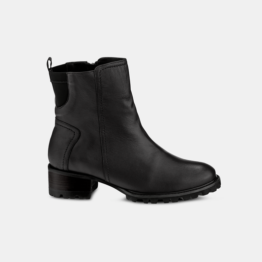 Bota Tratorada Cano Médio Couro