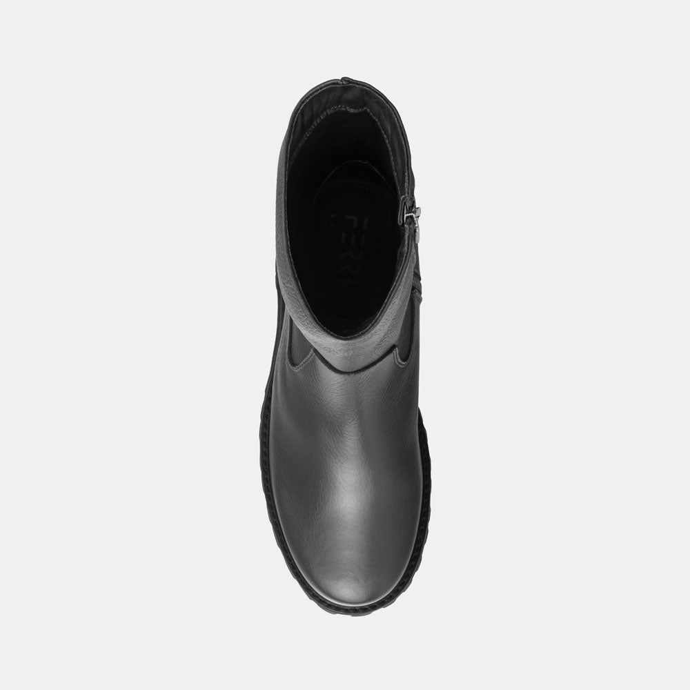 Bota Tratorada Cano Médio Grafite