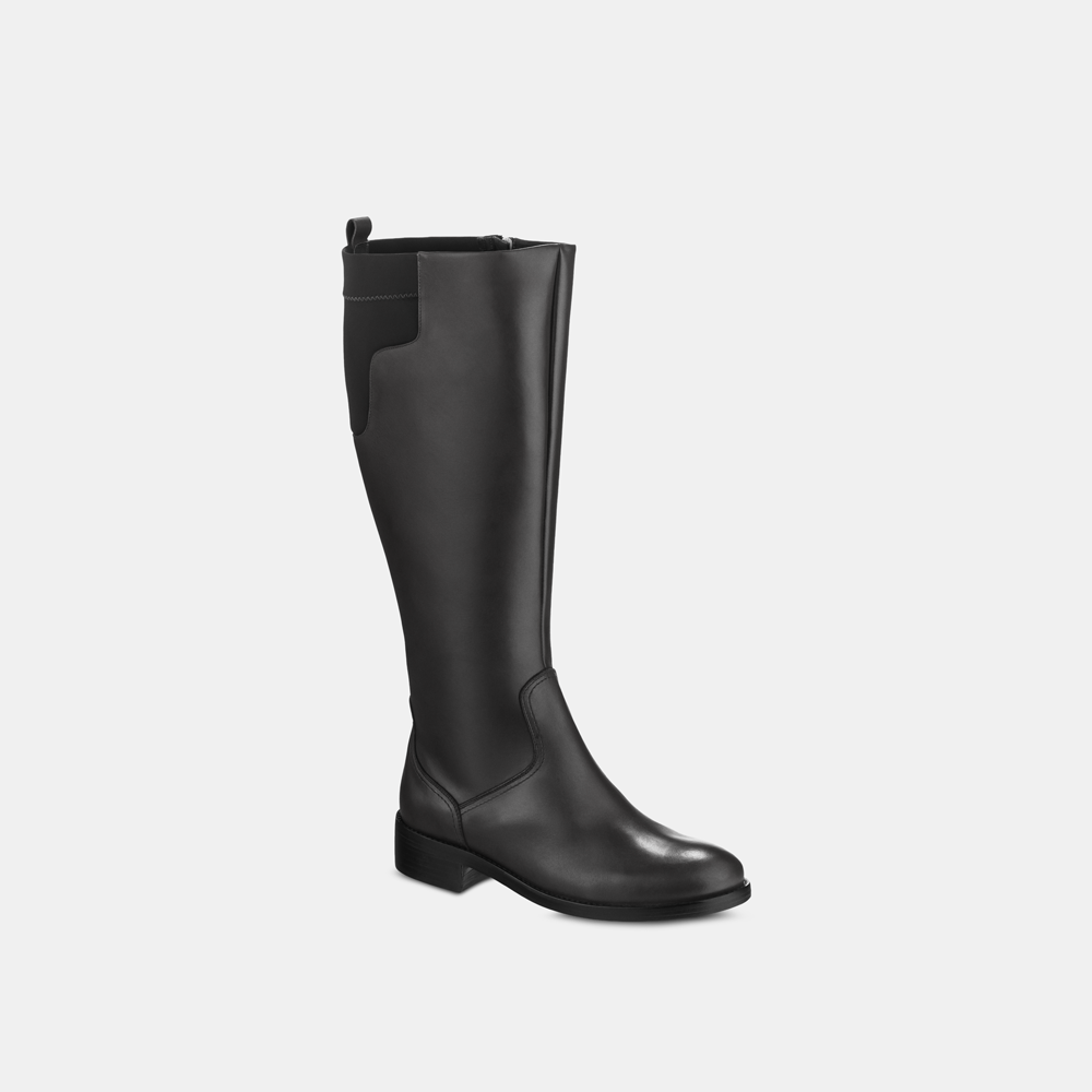Bota Couro Cano Longo