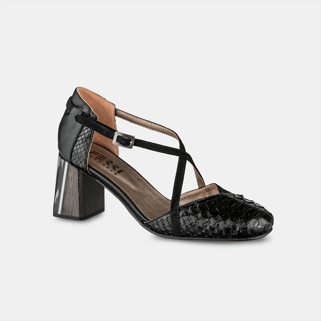 Scarpin Python Salto Acrílico - Ferri São Paulo