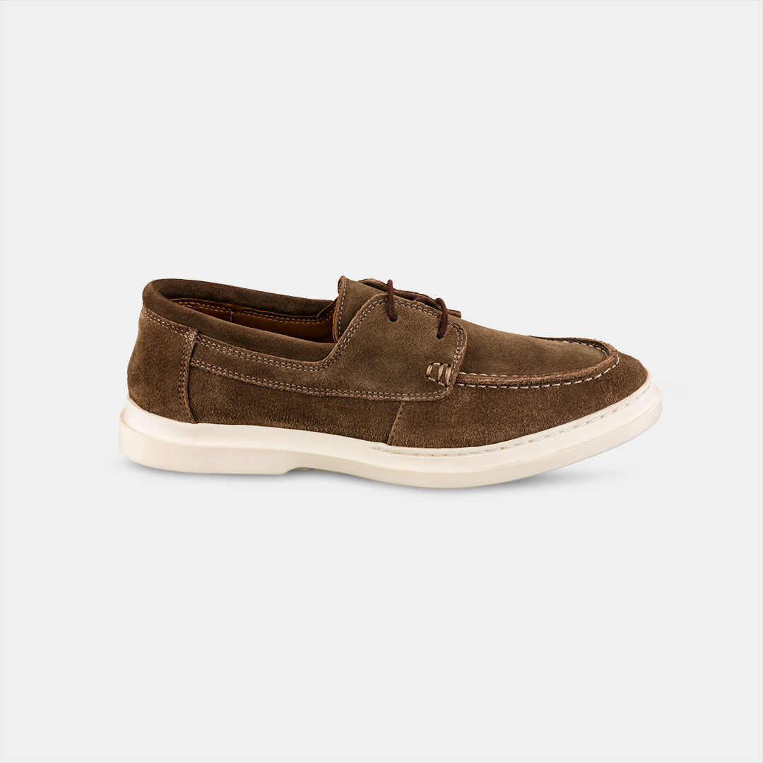 Sapato Masculino Camurça Marrom