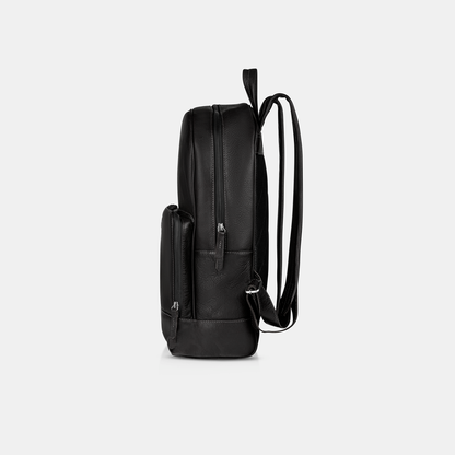 Mochila Moderna Couro Preto