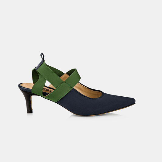 Scarpin Elastano Bicolor - Ferri São Paulo