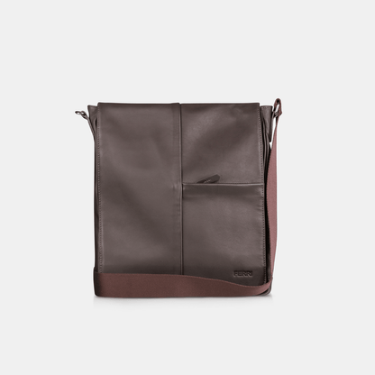 Bolsa Moderna Transversal Café - Ferri São Paulo