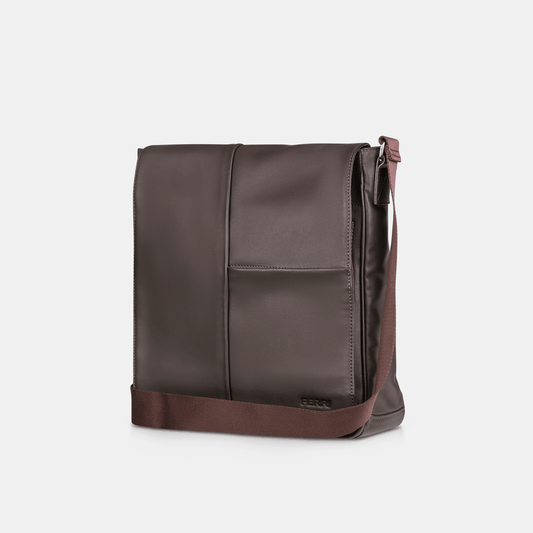 Bolsa Moderna Transversal Café - Ferri São Paulo
