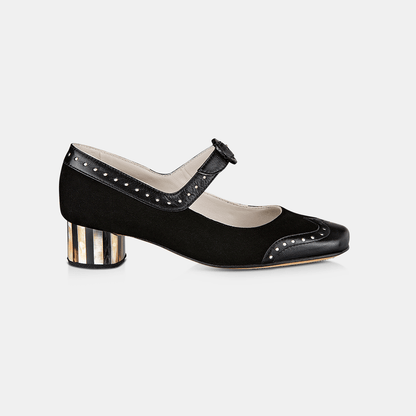 Sapato Boneca Marchetaria Preto - Ferri São Paulo