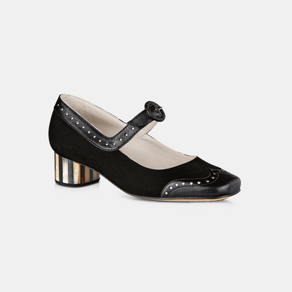 Sapato Boneca Marchetaria Preto - Ferri São Paulo