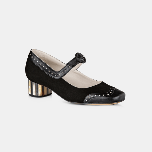 Sapato Boneca Marchetaria Preto - Ferri São Paulo