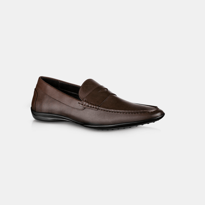 Mocassim Casual Café Solado de Borracha - Ferri São Paulo