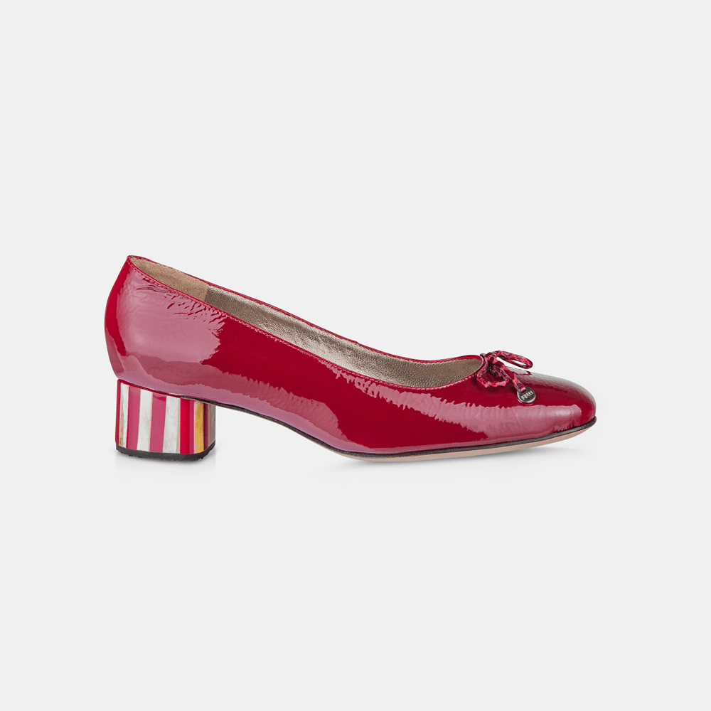 Scarpin Clássico Verniz Cereja - Ferri São Paulo