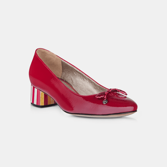 Scarpin Clássico Verniz Cereja - Ferri São Paulo